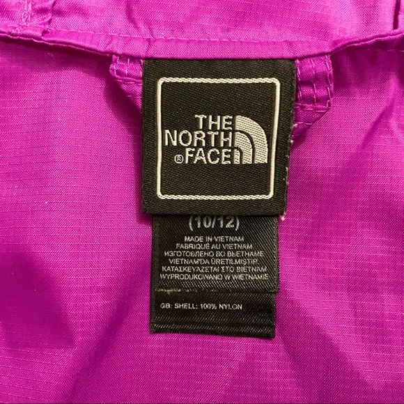 🎉13X HP🎉10/12 Girls The North Face Lightweight Rain Jacket - Picture 11 of 11